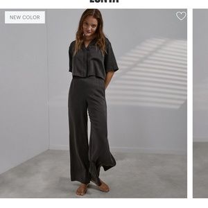 Lunya Washable Silk High Rise Pant Set NWT